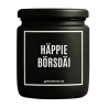 Duftkerze „Häppie Börsdäi“ – Geschenk zum Geburtstag für Männer