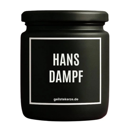 Duftkerze „Hansdampf“ – lustiges Geburtstagsgeschenk