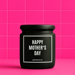 Duftkerze „Happy Mother‘s Day“ – Wichtelgeschenk Büro