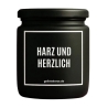 Duftkerze „Harz Und Herzlich“