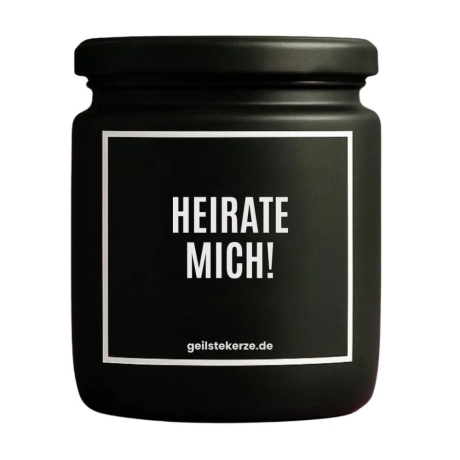 Duftkerze „Heirate Mich!“ – Geburtstagsgeschenk