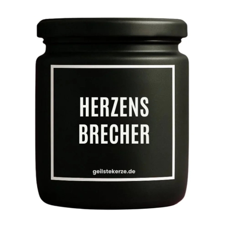 Duftkerze „Herzensbrecher“ – Geschenk für den Lieblingsmenschen