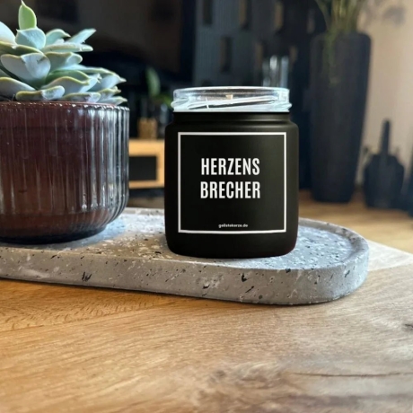 Duftkerze „Herzensbrecher“ – Geschenk für den Lieblingsmenschen