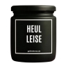 Duftkerze „Heul Leise“ – Wichtelgeschenk Büro