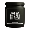 Duftkerze „HOCH DEN ROCK, REIN DEN FLOCK!“