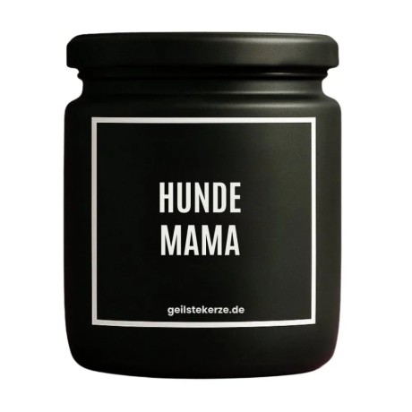 Duftkerze „Hunde Mama“ – Geschenk für Mama