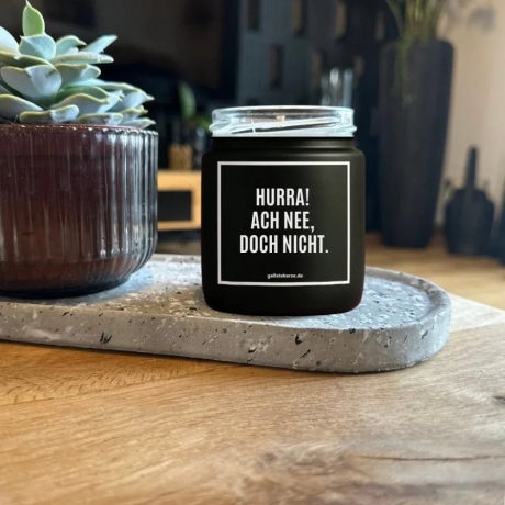 Duftkerze für Menschen, die schon alles haben