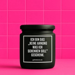 Duftkerze für alle, die alles haben – lustiges Geschenk