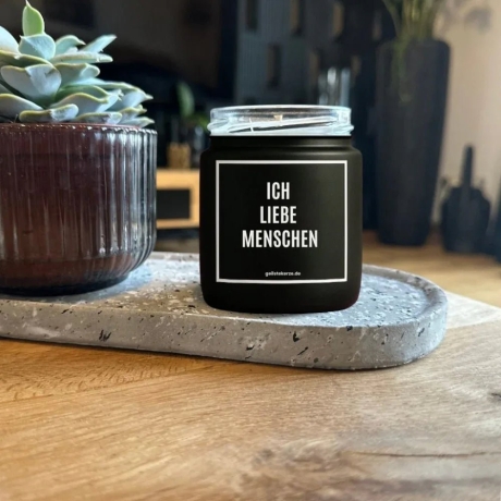Duftkerze „Ich Liebe Menschen“