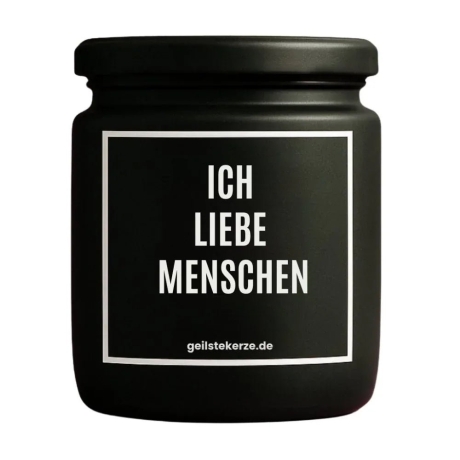 Duftkerze „Ich Liebe Menschen“