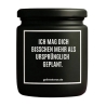 Duftkerze mit Spruch – Geschenk für den Lieblingsmenschen