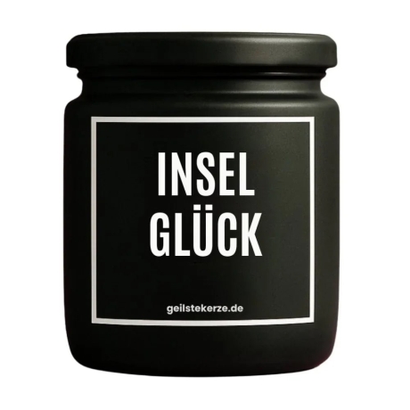 Duftkerze „Inselglück“ – Aufmunterung Geschenk