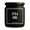 Duftkerze „It’s A Girl“ – Geschenk fürs Büro