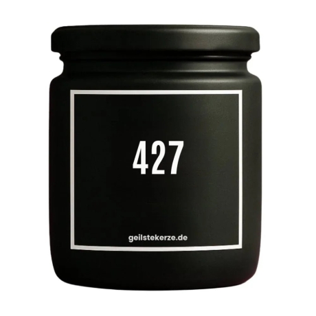 Duftkerze „Jz! 427“ – lustiges Geschenk fürs Team
