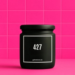 Duftkerze „Jz! 427“ – lustiges Geschenk fürs Team