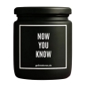 Duftkerze „JZ! NOW YOU KNOW“ – Dankeschön Geschenk
