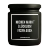 Duftkerze „KOCHEN MACHT GLÜCKLICH! ESSEN AUCH.“