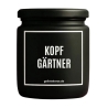 Duftkerze „Kopfgärtner“ – lustiges Mitbringsel