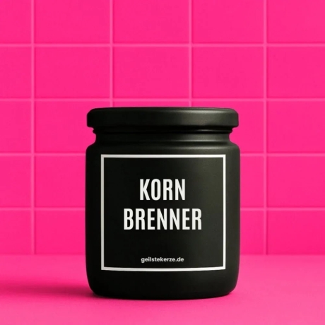 Duftkerze „Kornbrenner“ – Geschenk für Genießer