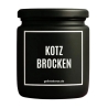 Duftkerze „Kotzbrocken“ – lustiges Geschenk fürs Team