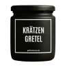 Duftkerze „Krätzengretel“ – kleines Geschenk zum Danke sagen