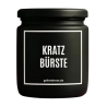 Duftkerze „Kratzbürste“ – lustiges Geburtstagsgeschenk