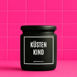 Duftkerze „Küstenkind“ – Geschenk für die Freundin
