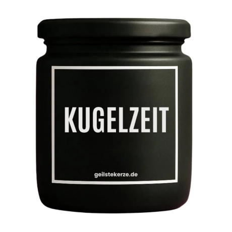 Duftkerze „Kugelzeit“ – Geschenk Kollegin
