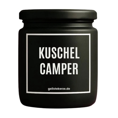 Duftkerze „Kuschel Camper“ – Geschenk für Camper