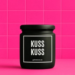 Duftkerze „Kuss Kuss“ – Geschenk Lieblingsmensch
