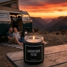 Duftkerze „Lagerfeuer to go“ – Campinggeschenk mit Spruch