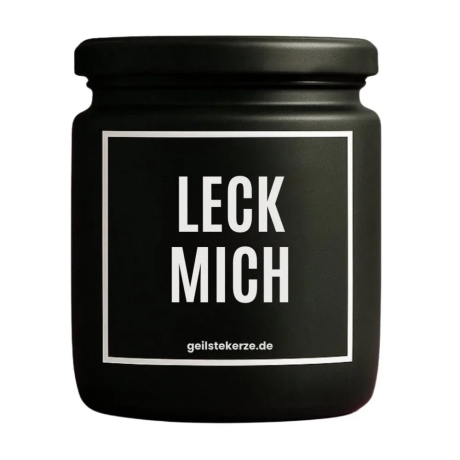 Duftkerze „Leck Mich“ – Geburtstagsgeschenk