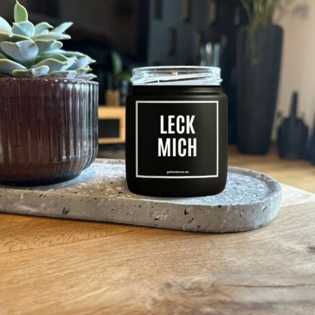 Duftkerze „Leck Mich“ – Geburtstagsgeschenk