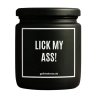 Duftkerze „Lick My Ass“ – Geschenk zum Geburtstag für Frauen