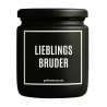 Duftkerze „Lieblingsbruder“ – Geschenk für den Bruder