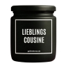 Duftkerze „Lieblingscousine“ – Geschenk für die Cousine