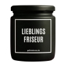 Duftkerze „Lieblingsfriseur“ – Dankeschön für den Friseur