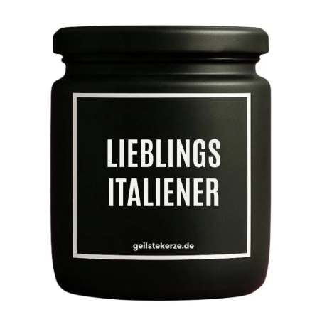 Duftkerze „Lieblingsitaliener“
