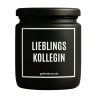 Abschiedsgeschenk Kollegin – Duftkerze personalisiert