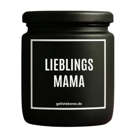 Weihnachtsgeschenk Mama – Duftkerze „Lieblingsmama“