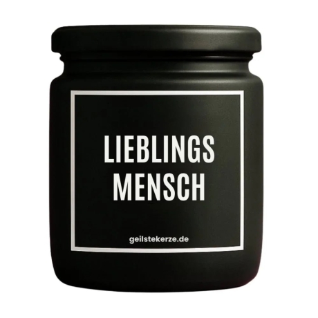 Duftkerze „Lieblingsmensch“ – Geschenk beste Freundin