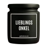 Duftkerze „Lieblingsonkel“ – Geschenk für den Onkel