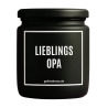 Duftkerze „Lieblingsopa“ – Geschenk für den Opa
