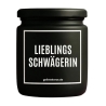 Duftkerze „Lieblingsschwägerin“ – Geschenk für die Schwägerin