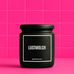 Duftkerze „Lustmolch“ – Dankeschön Geschenk