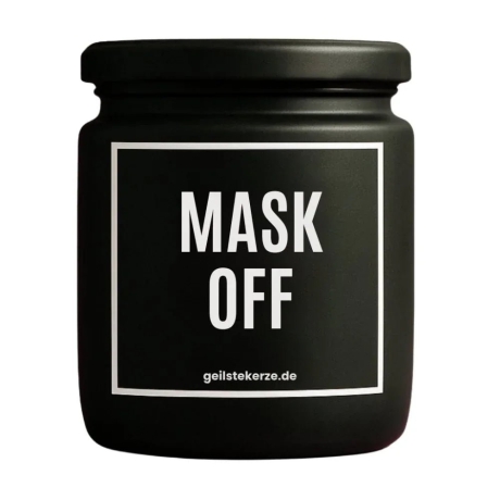 Duftkerze „Mask Off“ – kleines Geschenk für Frauen
