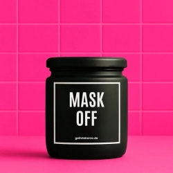 Duftkerze „Mask Off“ – kleines Geschenk für Frauen