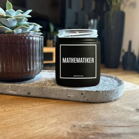 Duftkerze „Mathematiker“ – Wichtelgeschenk Kollegin