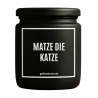 Duftkerze „Matze Die Katze“ – Geschenk für Katzenmenschen