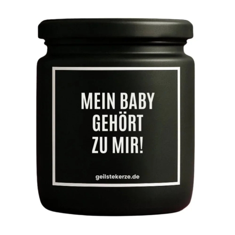 Duftkerze „MEIN BABY GEHÖRT ZU MIR!“